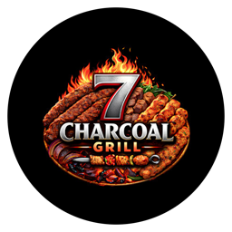 7 Charcoal Grill logo.